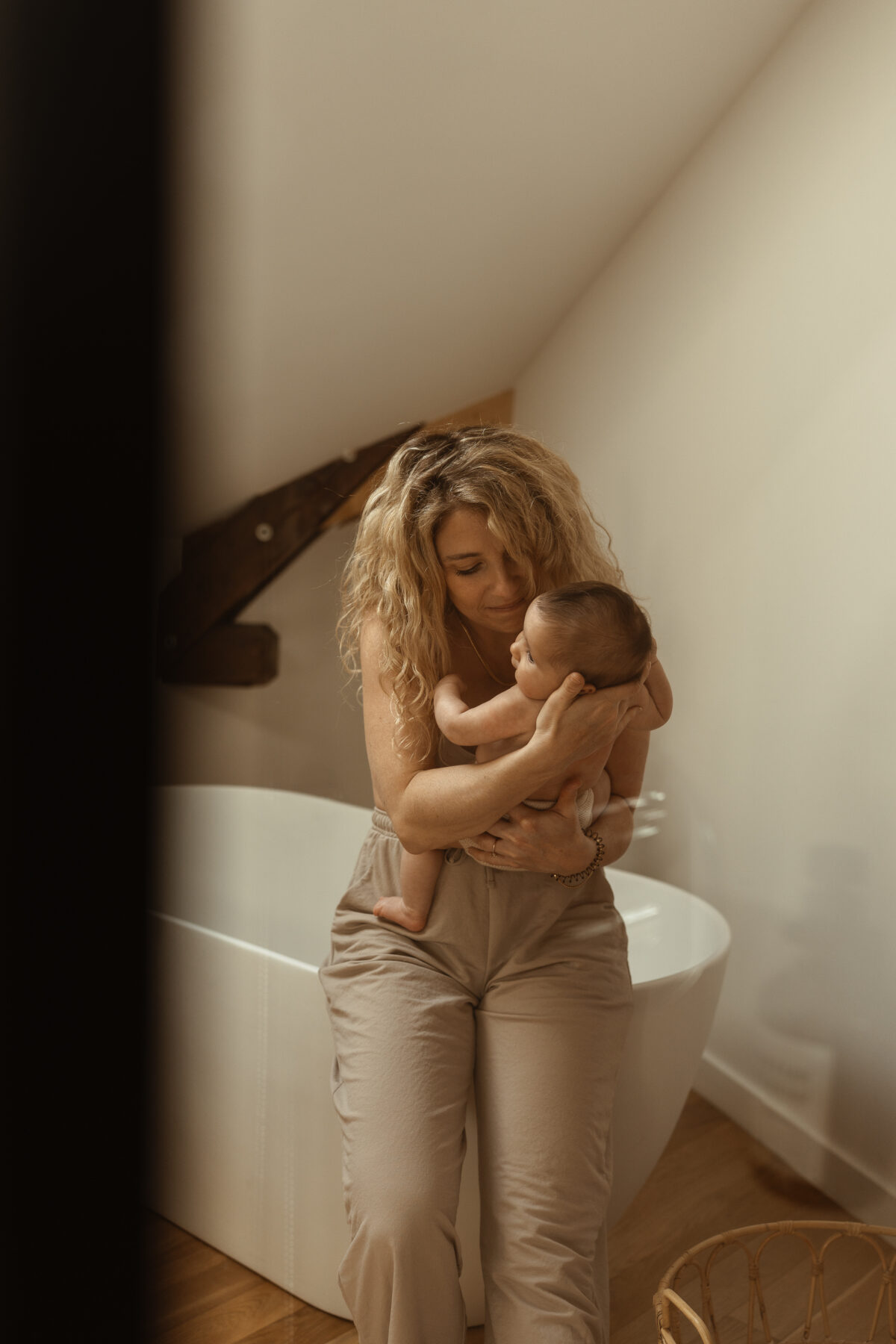 maman et bébé