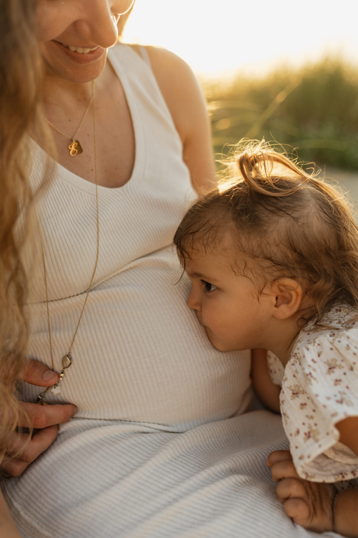 bisou enfant